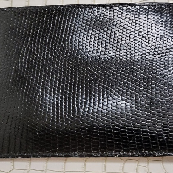 Super Rare Vintage Lizard Dunhill Bi-Fold Wallet&Card Holder - Picture 11 of 16